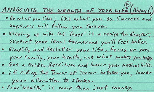 larry index card